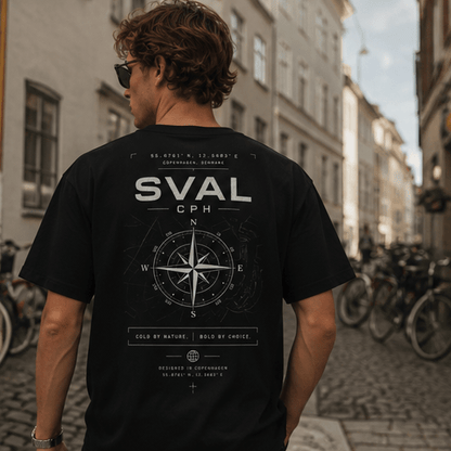 SVAL Oversized High Neck T-Shirt - SVAL CPH